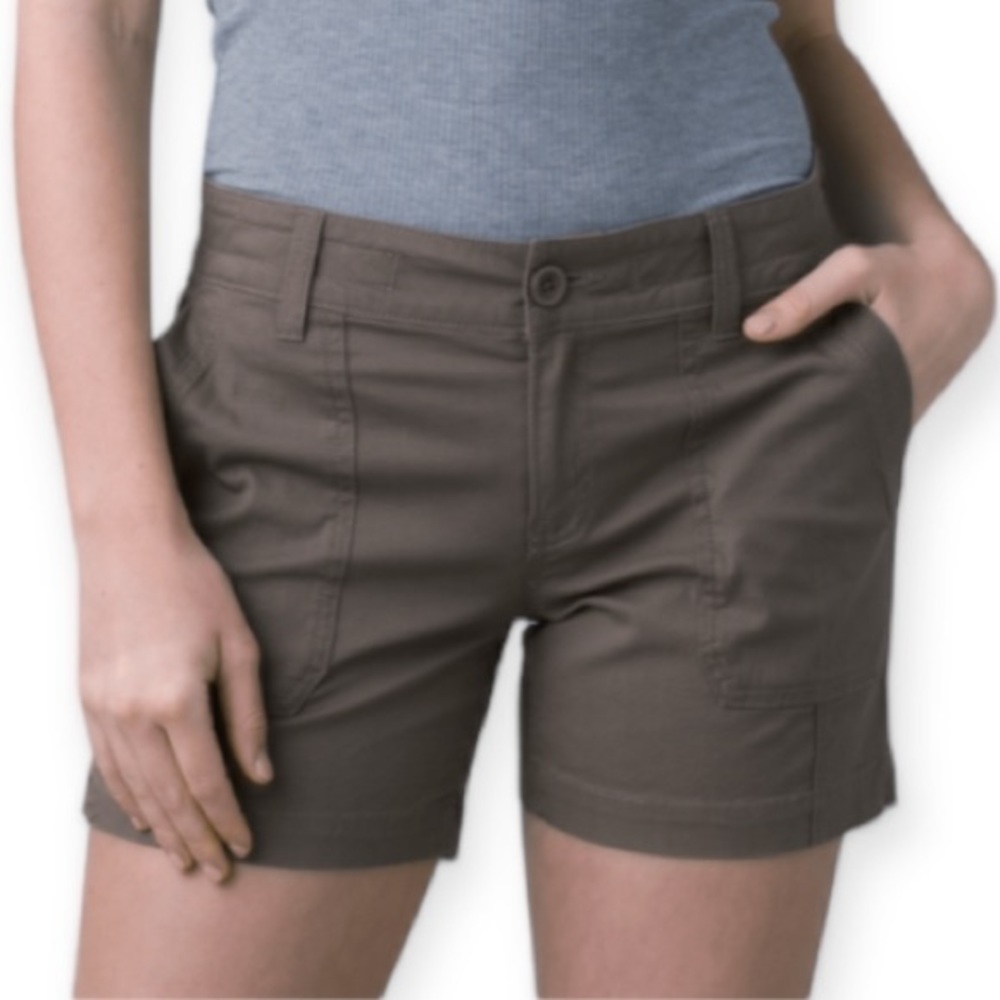 Prana Elle 3” Short Mud 10